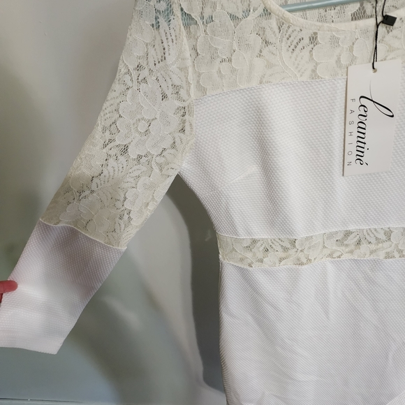 White lace dress new with tags - Picture 6 of 6